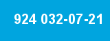 924 032-07-21